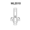 ML2010-ASF-606 Corbin Russwin ML2000 Series Mortise Passage Locksets with Armstrong Lever in Satin Brass