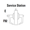9K47E15CSTK625 Best 9K Series Service Station Cylindrical Lever Locks with Contour Angle with Return Lever Design Accept 7 Pin Best Core in Bright Chrome
