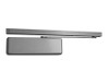 4013T-H-BUMPER-LH-US26D LCN Door Closer Hold Open Track with Bumper in Satin Chrome Finish