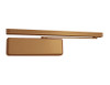 4013T-DE-H-BUMPER-LH-LTBRZ LCN Door Closer Double Egress Hold Open Track with Bumper Arm in Light Bronze Finish