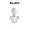 ML2065-LSF-605-LC Corbin Russwin ML2000 Series Mortise Dormitory Locksets with Lustra Lever in Bright Brass