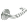 ML2029-LSF-618-CL6 Corbin Russwin ML2000 Series IC 6-Pin Less Core Mortise Hotel Locksets with Lustra Lever and Deadbolt in Bright Nickel