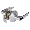 9K37G16DS3626 Best 9K Series Storeroom Cylindrical Lever Locks with Curved without Return Lever Design Accept 7 Pin Best Core in Satin Chrome