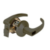 9K47G14KSTK613 Best 9K Series Storeroom Cylindrical Lever Locks with Curved with Return Lever Design Accept 7 Pin Best Core in Oil Rubbed Bronze