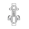 ML2092-CSA-626-LC Corbin Russwin ML2000 Series Mortise Security Institution or Utility Locksets with Citation Lever with Deadbolt in Satin Chrome