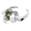 9K57W14LSTK625 Best 9K Series Institutional Cylindrical Lever Locks with Curved with Return Lever Design Accept 7 Pin Best Core in Bright Chrome