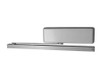 4024T-H-BUMPER-LH-US26D LCN Door Closer Hold Open Track with Bumper in Satin Chrome Finish