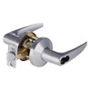 9K57IN16KSTK626 Best 9K Series Intruder Cylindrical Lever Locks with Curved without Return Lever Design Accept 7 Pin Best Core in Satin Chrome