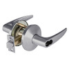 9K57IN16LSTK626 Best 9K Series Intruder Cylindrical Lever Locks with Curved without Return Lever Design Accept 7 Pin Best Core in Satin Chrome