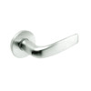 ML2072-CSF-618-CL6 Corbin Russwin ML2000 Series IC 6-Pin Less Core Mortise Classroom Intruder Locksets with Citation Lever with Deadbolt in Bright Nickel