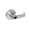 9K57T15DS3618 Best 9K Series Dormitory Cylindrical Lever Locks with Contour Angle with Return Lever Design Accept 7 Pin Best Core in Bright Nickel