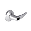 9K57T16CS3625 Best 9K Series Dormitory Cylindrical Lever Locks with Curved without Return Lever Design Accept 7 Pin Best Core in Bright Chrome