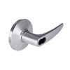 9K57AB16DS3626 Best 9K Series Entrance Cylindrical Lever Locks with Curved without Return Lever Design Accept 7 Pin Best Core in Satin Chrome