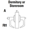 9K37A15LS3606 Best 9K Series Dormitory or Storeroom Cylindrical Lever Locks with Contour Angle with Return Lever Design Accept 7 Pin Best Core in Satin Brass