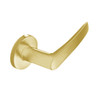 ML2082-ASB-605-LC Corbin Russwin ML2000 Series Mortise Dormitory or Exit Locksets with Armstrong Lever with Deadbolt in Bright Brass