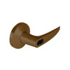 9K57B16KSTK690 Best 9K Series Office Function Cylindrical Lever Locks with Curved without Return Lever Design Accept 7 Pin Best Core in Dark Bronze