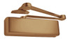 4040XP-Rw-62A-LTBRZ LCN Door Closer Regular Arm with Auxiliary Parallel Arm Shoe in Light Bronze Finish
