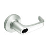 9K47EA15CS3618 Best 9K Series Entrance or Office Cylindrical Lever Locks with Contour Angle with Return Lever Design Accept 7 Pin Best Core in Bright Nickel