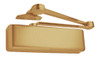 4040XP-HEDA-RH-US4 LCN Door Closer with Hold Open Extra Duty Arm in Satin Brass Finish