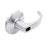 9K57EA14DS3625 Best 9K Series Entrance or Office Cylindrical Lever Locks with Curved with Return Lever Design Accept 7 Pin Best Core in Bright Chrome