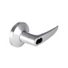 9K57EA16KS3625 Best 9K Series Entrance or Office Cylindrical Lever Locks with Curved without Return Lever Design Accept 7 Pin Best Core in Bright Chrome