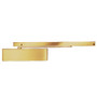 4040SE-DE-RH-24V-AC/DC-US3 LCN Door Closer with Double Egress Arm in Bright Brass Finish