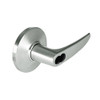 9K37XD16DSTK618 Best 9K Series Special Function Cylindrical Lever Locks with Curved without Return Lever Design Accept 7 Pin Best Core in Bright Nickel
