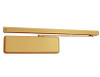 4040XPT-DE-BUMPER-LH-US4 LCN Door Closer with Double Egress Standard Track with Bumper Arm in Satin Brass Finish