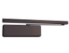 4040XPT-DE-H-BUMPER-RH-DKBRZ LCN Door Closer Double Egress Hold Open Track with Bumper Arm in Dark Bronze Finish