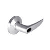 9K37YR16CSTK625 Best 9K Series Special Function Cylindrical Lever Locks with Curved without Return Lever Design Accept 7 Pin Best Core in Bright Chrome