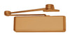 4116-FL-LH-LTBRZ LCN Door Closer with Fusible Link Arm in Light Bronze Finish