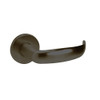 ML2010-PSA-613-M31 Corbin Russwin ML2000 Series Mortise Passage Trim Pack with Princeton Lever in Oil Rubbed Bronze