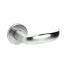 ML2010-PSB-618-M31 Corbin Russwin ML2000 Series Mortise Passage Trim Pack with Princeton Lever in Bright Nickel