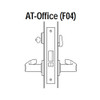 45H7AT3H690 Best 40H Series Office Heavy Duty Mortise Lever Lock with Solid Tube Return Style in Dark Bronze