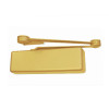 4114T-H-BUMPER-RH-US3 LCN Door Closer Hold Open Track with Bumper in Bright Brass Finish