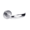 ML2052-PSF-625-M31 Corbin Russwin ML2000 Series Mortise Classroom Intruder Trim Pack with Princeton Lever in Bright Chrome