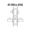 45H7AT3H626 Best 40H Series Office Heavy Duty Mortise Lever Lock with Solid Tube Return Style in Satin Chrome
