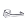 45H7AT3R625 Best 40H Series Office Heavy Duty Mortise Lever Lock with Solid Tube Return Style in Bright Chrome