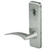 45H7TD17LJ619 Best 40H Series Dormitory with Deadbolt Heavy Duty Mortise Lever Lock with Gull Wing LH in Satin Nickel