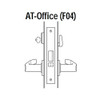 45H7AT3J605 Best 40H Series Office Heavy Duty Mortise Lever Lock with Solid Tube Return Style in Bright Brass