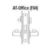 45H7AT14J606 Best 40H Series Office Heavy Duty Mortise Lever Lock with Curved with Return Style in Satin Brass