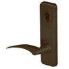 45H7H17LJ613 Best 40H Series Hotel with Deadbolt Heavy Duty Mortise Lever Lock with Gull Wing LH in Oil Rubbed Bronze