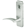 45H7H17LJ618 Best 40H Series Hotel with Deadbolt Heavy Duty Mortise Lever Lock with Gull Wing LH in Bright Nickel
