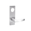 ML2048-ASM-629-CL7 Corbin Russwin ML2000 Series IC 7-Pin Less Core Mortise Entrance Locksets with Armstrong Lever in Bright Stainless Steel