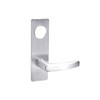 ML2075-ASM-625 Corbin Russwin ML2000 Series Mortise Entrance or Office Security Locksets with Armstrong Lever and Deadbolt in Bright Chrome