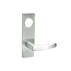 ML2075-ASM-618-CL6 Corbin Russwin ML2000 Series IC 6-Pin Less Core Mortise Entrance or Office Security Locksets with Armstrong Lever and Deadbolt in Bright Nickel