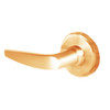 45H0NX16R611 Best 40H Series Exit Function Heavy Duty Mortise Lever Lock with Curved with No Return in Bright Bronze
