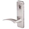 45H0LT17RJ629 Best 40H Series Privacy Heavy Duty Mortise Lever Lock with Gull Wing RH in Bright Stainless Steel