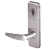 45H0L16J630 Best 40H Series Privacy with Deadbolt Heavy Duty Mortise Lever Lock with Curved with No Return in Satin Stainless Steel