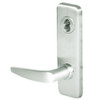 45H0LB16J618 Best 40H Series Privacy with Deadbolt Heavy Duty Mortise Lever Lock with Curved with No Return in Bright Nickel